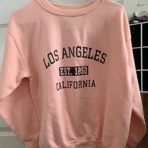 los angeles crewneck